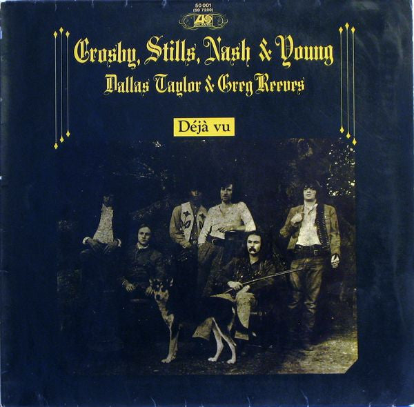 Crosby, Stills, Nash & Young : Déjà Vu (LP, Album, RP, Gat)