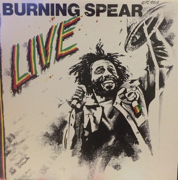 Burning Spear : Live (LP, Album)