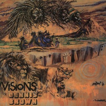 Dennis Brown : Visions Of Dennis Brown (LP, Album, RE)