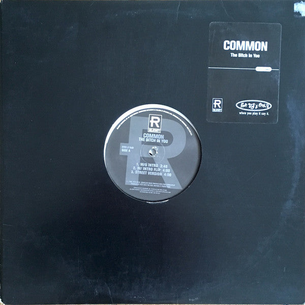 Common / No I.D. : The Bitch In Yoo / The Real Weight (12", Promo)