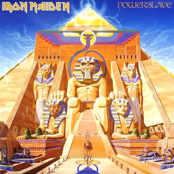 Iron Maiden : Powerslave (LP, Album, RE)