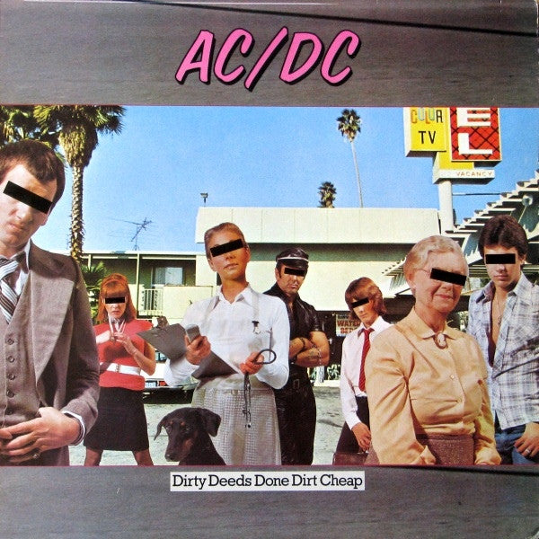 AC/DC : Dirty Deeds Done Dirt Cheap (LP, Album, RE, RCA)