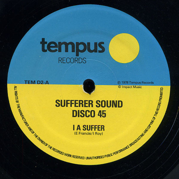 Sufferer Sound : I A Suffer (12")
