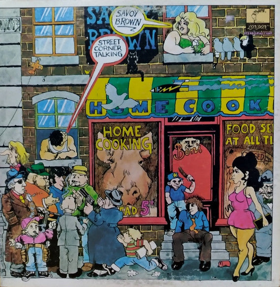 Savoy Brown : Street Corner Talking (LP, Album, RE, Gre)