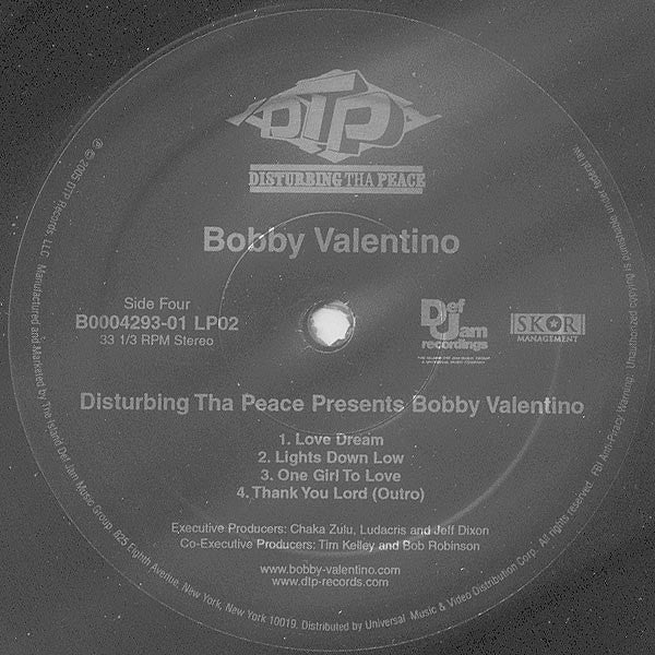 Bobby Valentino (2) : Bobby Valentino (2xLP, Album)