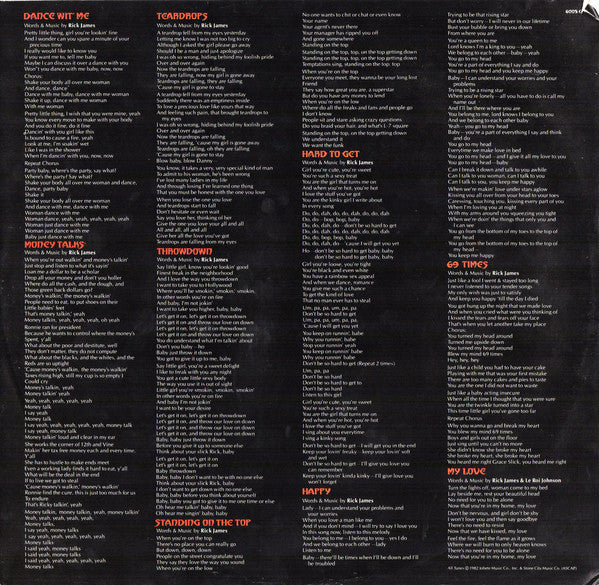 Rick James : Throwin' Down (LP, Album)