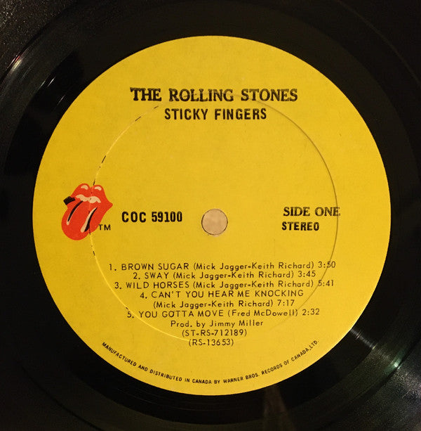 Buy The Rolling Stones : Sticky Fingers (LP, Album, sma) Vinyl