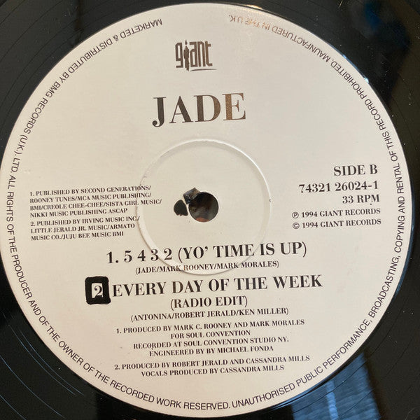 Jade - Every Day Of The Week (12