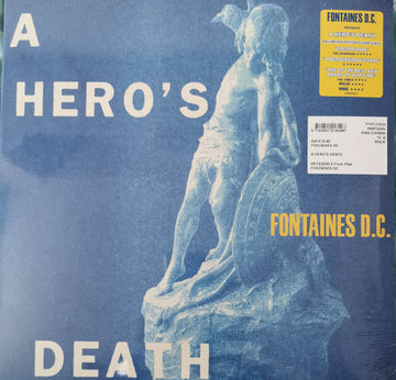 Fontaines D.C. : A Hero's Death (LP, Album, Ltd, Cle)