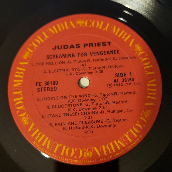 Judas Priest : Screaming For Vengeance (LP, Album)