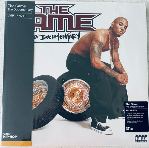 The Game The Documentary 2-LP ~ Exclusive Colored Vinyl (Red) outlets ~ Brand New!