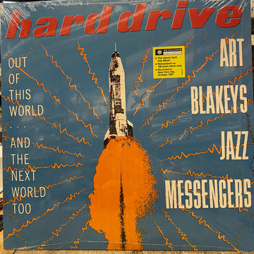 Art Blakeys Jazz Messengers* : Hard Drive (LP, Album, RE, RM, 180)