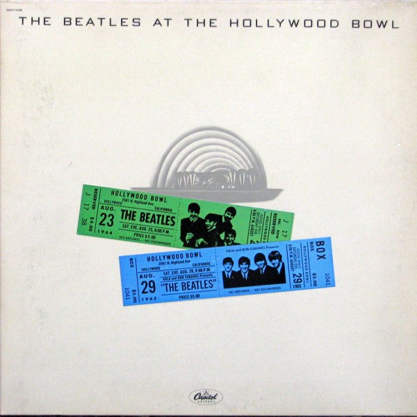 The Beatles : The Beatles At The Hollywood Bowl (LP, Album, Emb)