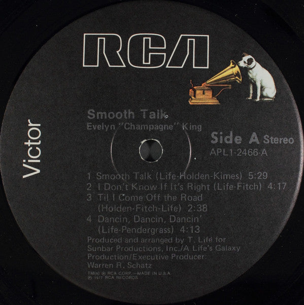Evelyn King : Smooth Talk (LP, Album)