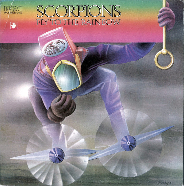 Scorpions : Fly To The Rainbow (LP, Album, RE)