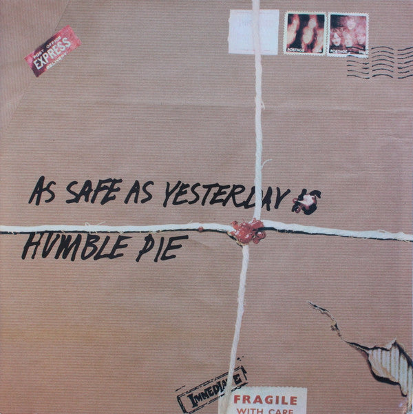 Humble Pie : As Safe As Yesterday Is (LP, Album, RE)