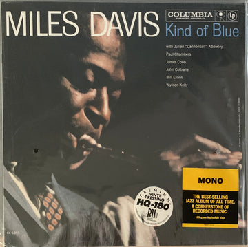 Miles Davis : Kind Of Blue (LP, Album, Mono, Ltd, RE, RM, 180)