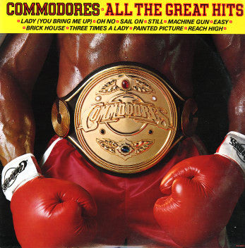 Commodores : All The Great Hits (LP, Comp)