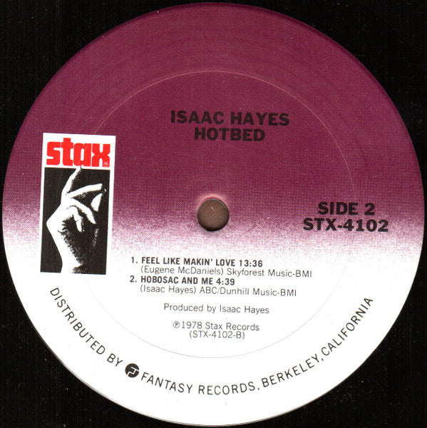 Isaac Hayes : Hotbed (LP, Album, Gat)