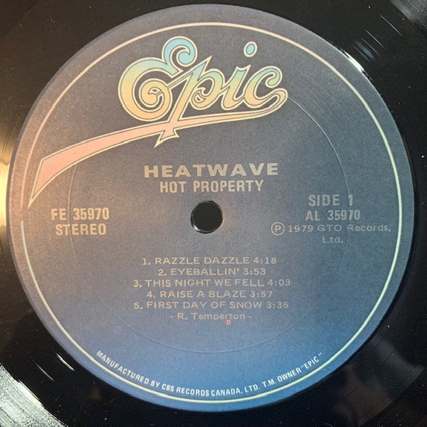 Heatwave : Hot Property (LP, Album)