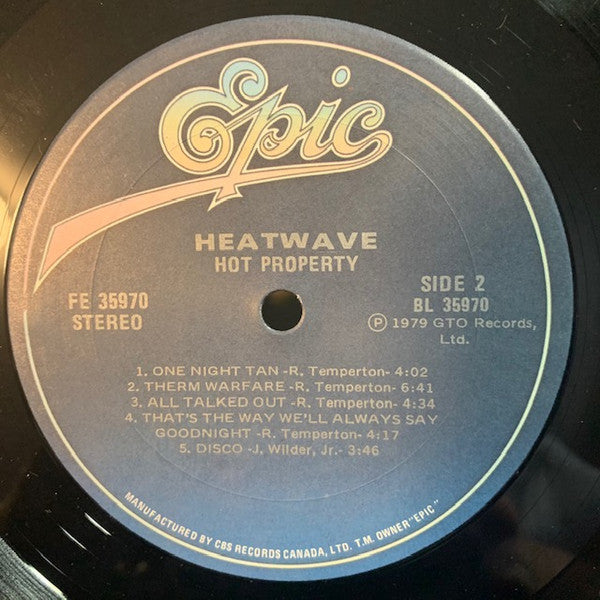 Heatwave : Hot Property (LP, Album)