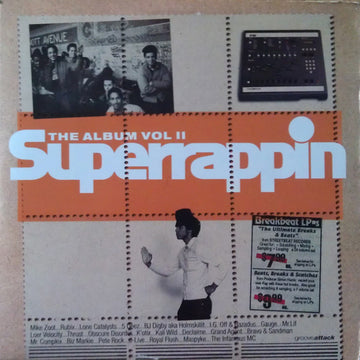 Various : Superrappin The Album Vol. II (3xLP, Comp, Gat)