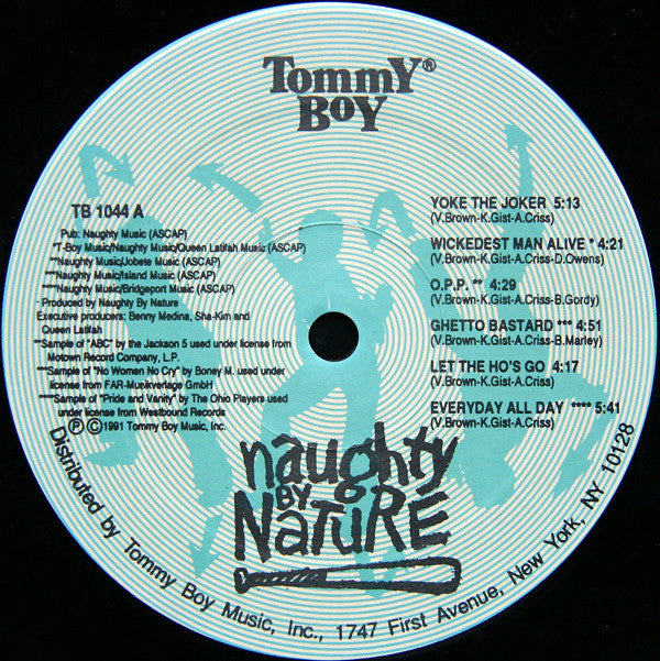 Naughty By Nature : Naughty By Nature (LP, Album)