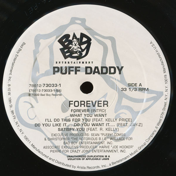 Puff Daddy - Forever (2xLP, Album) (1999) [ Vinyl]