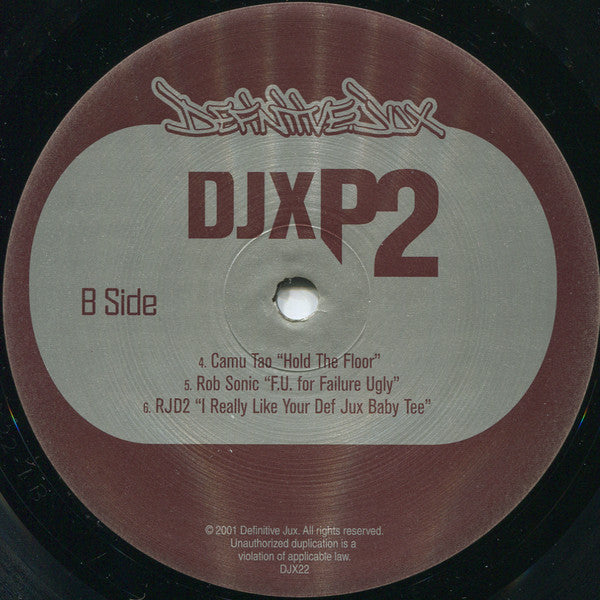 Various : Definitive Jux Presents II (2xLP, Comp)