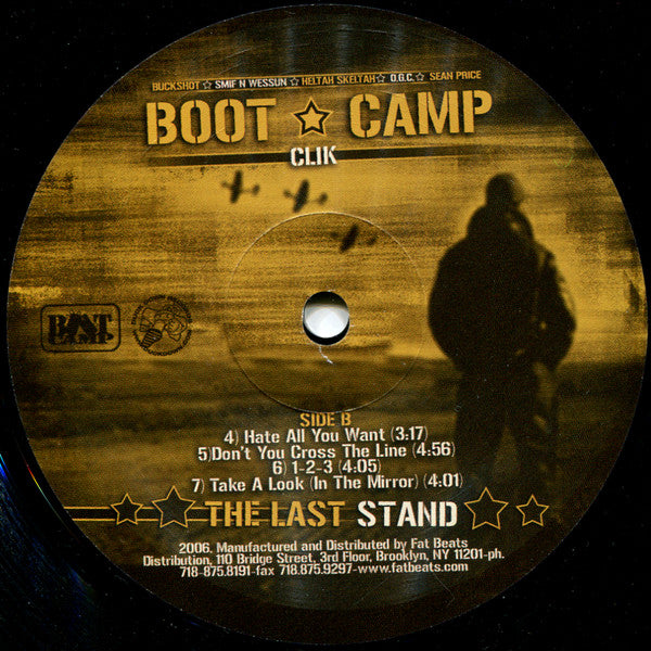 Boot Camp Clik - The Last Stand (2xLP, Album) (2006) {AP}