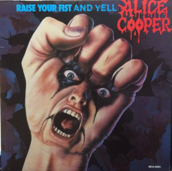 Alice Cooper (2) : Raise Your Fist And Yell (LP, Album)